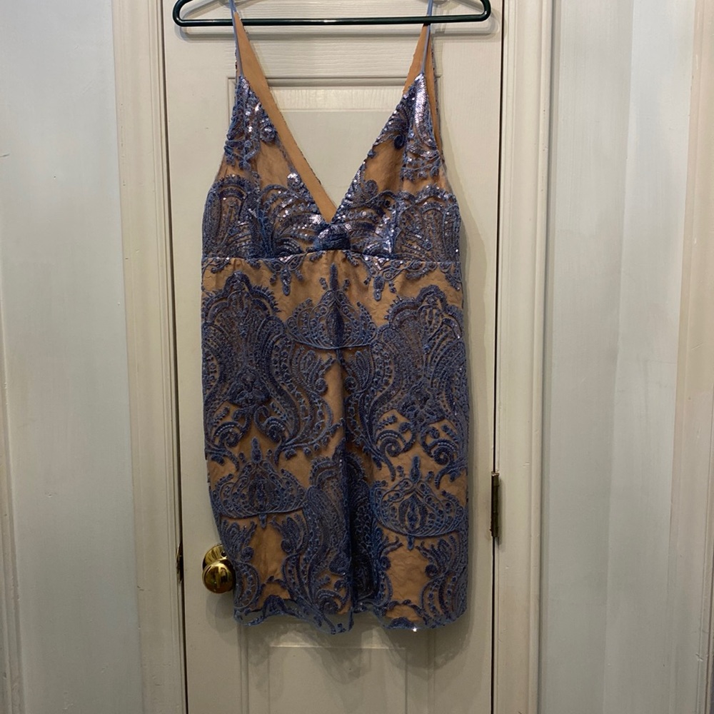 NWT Free People Night shimmers part dress
